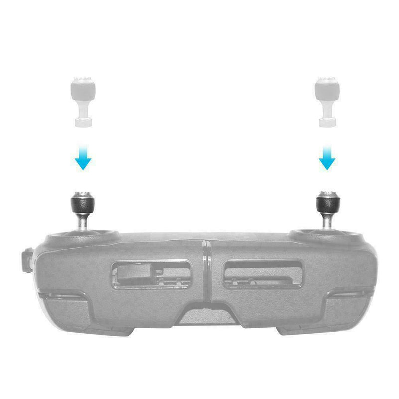 2* Mini Drone Metal Remote Controller Joysticks Stick For DJI Rocker Mavic V6U4
