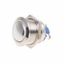 3A/ 3V-250V Push Button Switch 19 mm Nickel-plated Brass B3M5