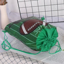 Rugby Pattern Drawstring Bag Travel Storage Bag Backpacks Kids Birthday Gift 3C