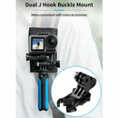 Double-Head J Hook Quick Release Base Adapter for Gopro Hero 8 DJI OSMO ACTION