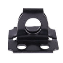2 Set Door Safety Lock Black Metal Padlock Hasp Staple Set 50mm Long Z7A1