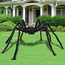 300mm Giant Black Spider Halloween Decoration Indoor/Outdoor Haunted House Prop