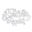 Merry Christmas Cutting  Dies Stencil For DIY Scrapbook Album Paper Card A