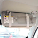Leather Car Sun Visor Organizer, Auto Interior Accessories Pocket Organizer