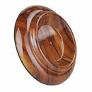 4Pcs Upright Piano Caster Cups,Rosewood Color Piano Caster Piano Leg Floor  A8B2