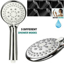 Shower Head 5 Mode Anti-limescale Handset / Hose Pipe High Pressure Headset Y4B4