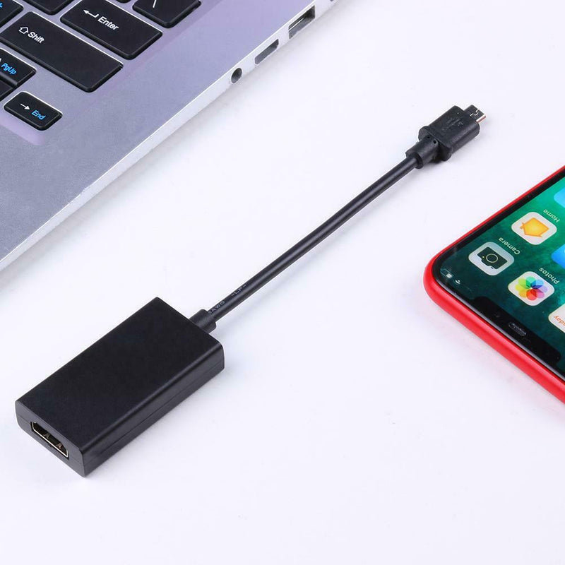 Micro USB to HDMI 1080P Cable with 5Pin to 11Pin Converter Adapter for HDTV A