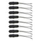 8x Outdoor TV Antenna 300-75 Ohm Matching Trans-former