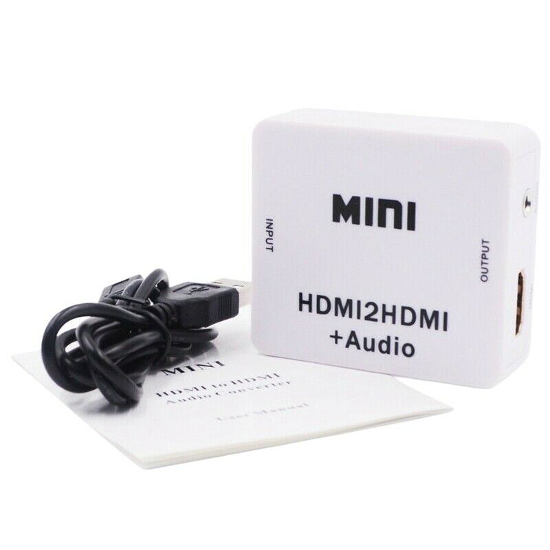 1080P Hdmi Extractor Splitter Hdmi Digital To Analog 3.5Mm Out Audio Hdmi2H I7B7