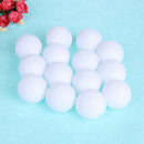 12pcs Plastic Hollow Out Sports Practice Training Tennis White Round Balls