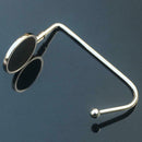 6pcs Zinc Alloy Metal Hooks Table Straight Hook Bag Stocks Hanger Universal