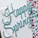 Easter Letters Metal Cutting Dies Stencil DIY Scrapbooking Embossing Album Craft