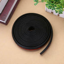4m/13ft Car Door Rubber Weather Seal Strip Sound Insulation Sealing Trim