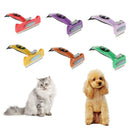 Dog Cat Brush Slicker Pet Grooming Brush Shedding Grooming Tools L Yellow