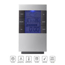 Weather Forecast Clock Digital LCD Temperature Humidity Meter Hygrometer New