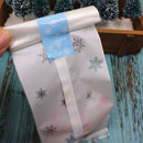 50pcs Christmas Gifts Santa Claus Bags Bake Cookies Biscuit Candy Jewelry Bag-OZ
