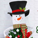Christmas Tree Top Decoration Snowman Shape Decoration Mall Family Christma