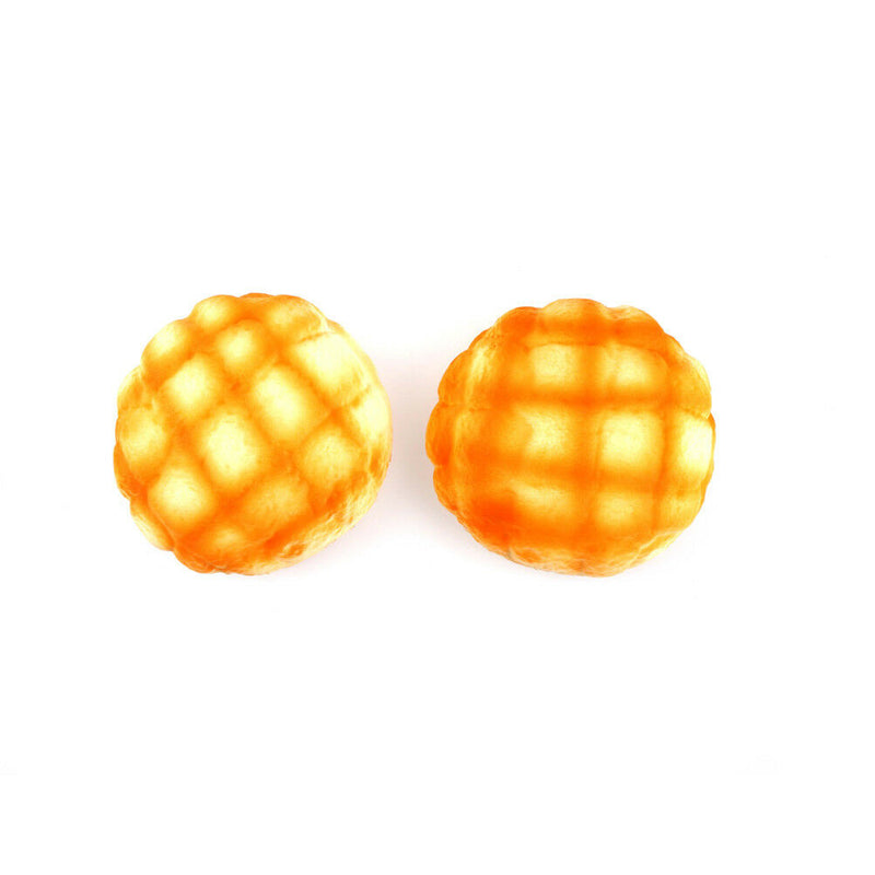 1PC 10CM Slow Rising Jumbo   Pineapple Buns Toys Soft Hand Pillow Bread FTME