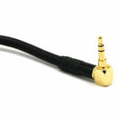 3.5mm Jack Audio Cable 3.5mm Male to Male AUX Cable 90 Degree Right Angle D