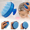 Scalp Massager, Scalp Care Shampoo Brush Body Washing Massager Silicone Com