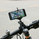 Flexible Octopus Phone Tripod Bracket Monopod with Phone Clip (Black