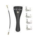 Violin Accessory Kit Tailpiece Tailgut 4 Fine Tuners for 3/4 4/4 Fiddle Parts