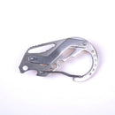 Multi Tool Key Holder Wrench Quickdraw Carabiner Stainless With Bottle Opener Gw