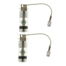 2pcs Aluminum 1100LM H3 8000K 100W LED Foglights Bulbs Lamp Ice Blue