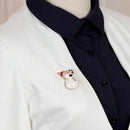 Christmas Snowman Brooch Corsage Gifts Banquet Pins Decorations Badge New Y