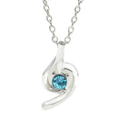 Crystal Pendants Necklace Diamond Women Charm Clavicle Chain Jewelry (B) A