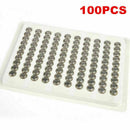 100PCS LR626 SR626SW AG4 377 Alkaline Button Cell Watch Battery Batteries