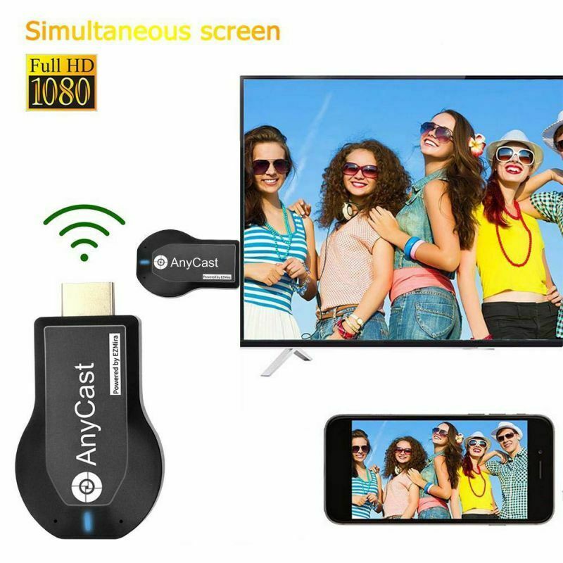 Wireless WiFi AnyCast M2 Plus Display TV Dongle Receiver for DLNA Airplay 1 L9T2