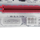 PCI-E 1x to 16x Adapter Video Extender Card with 3 Power Ports Mining Cable