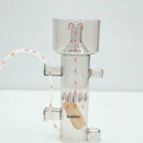 Air Stone Wooden Airstone For Protein Skimmer Aquarium Fish Split Joint Tan B5T6