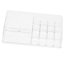 Clear Acrylic Phone Repair Toolbox Tweezers Screwdriver Brushes Storage Box