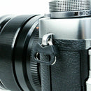 2x Camera Strap Triangle Split Ring Adapter+Cap For Fuji Nikon Canon Lecia M9K6