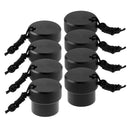 8x Plastic Dive DIN First Stage Threaded Dust Plug Protector Accessories Kit