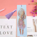 DIY Diamond Painting Leather Bookmark Tassel Handicraft (Elephant-AA384)