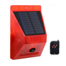 Solar Alarm Lights Wireless Waterproof Motion Sensor Outdoor Farm Security Lamps