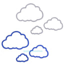 3 Clouds Metal Die Cuts Metal Cutting Dies Scrapbooking Embossing Folder Cards