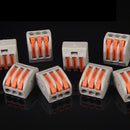 10Pcs 3 Pin Universal Compact Wire Wiring Connector Conductor Terminal Block MO