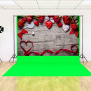 Rose Love Heart Photography Background Wedding Backdrop for Valentines Day A