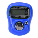 Mini Finger Counter LCD Electronic Digital Counter Range 0-99999 (Blue)