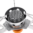 Ultralight Portable Outdoor Backpacking Camping Stove with Piezo Ignition for