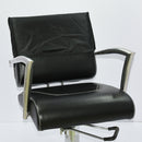 Salon Hairdressing Barber Chair Back Cover Hair Plastic PVC Waterproof Black