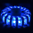 2 pieces LED Safety Light Emergency Warning Light Road Beacon, With Hook