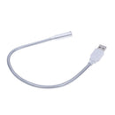1Pc Portable pocket USB keyboard flexible light PC notebook laptop LED lamp  OZ