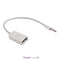 Sync 3.5mm Male AUX Auxiliary Audio Plug Jack to USB Cord Converter Cable