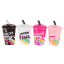 10pcs Rainbow Coffee Cup Polymer Charms Modeling Clay DIY Kit Box `3C