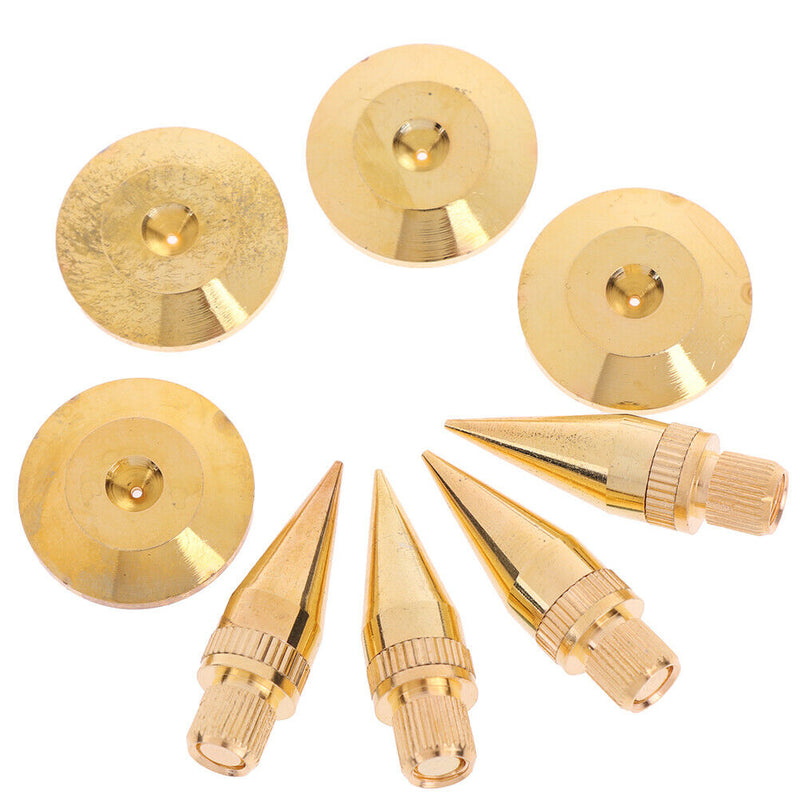 4Pcs 6 x 36MM Copper speaker spike isolation stand + base pad feet mat Z-PN FT